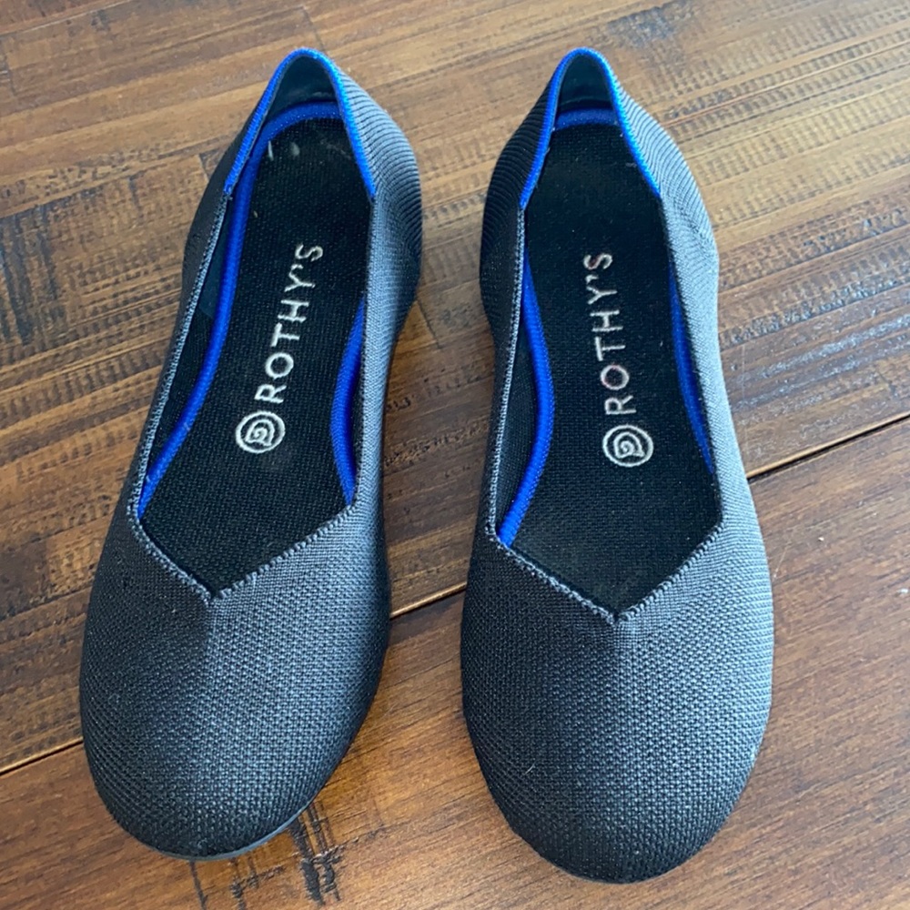 Rothy’s Black Round Toe Flats